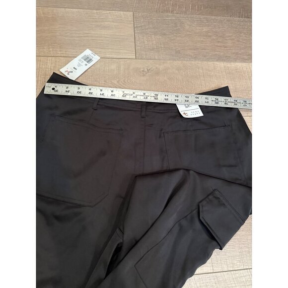 True Craft Womens Black Utility Jogger Pants 16R With Pockets & Drawstring Hem N - Picture 7 of 7